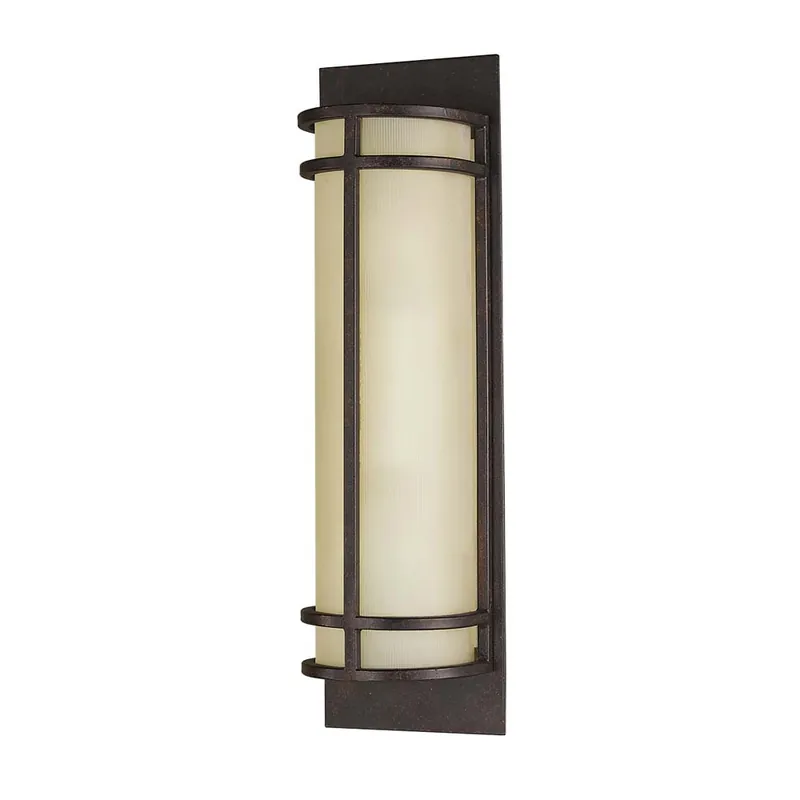 Wandlamp, staal, brons, H 43,2 cm Tijdelijk Beschikbaar