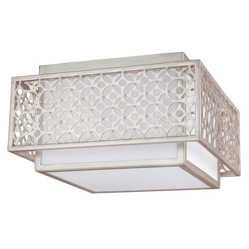Plafondlamp, stalen linnen, D 36,8 cm Laatste Kans