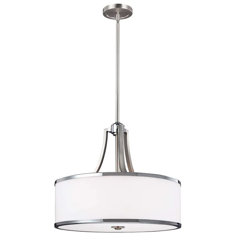 Shop Nu Hanglamp, plafondlamp, staal glas, chroom D 46,8 cm