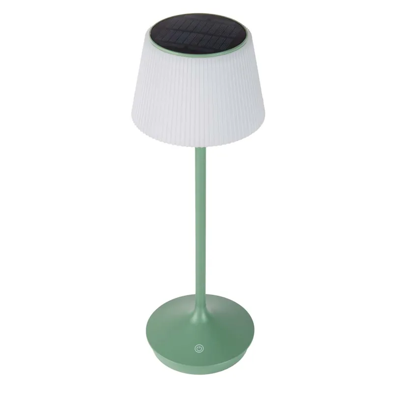 Beste Prijs LED tafellamp groen, touchdimmer, oplaadbare batterij, H 38 cm