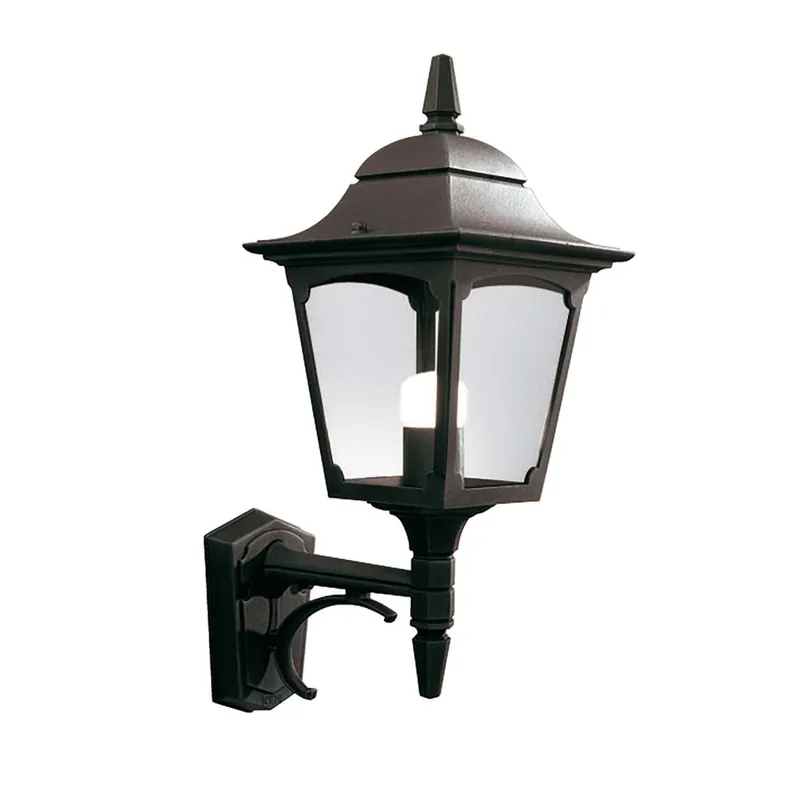 Express Levering Buitenlamp, wandlamp, ALU spuitgegoten glas, H 48 cm