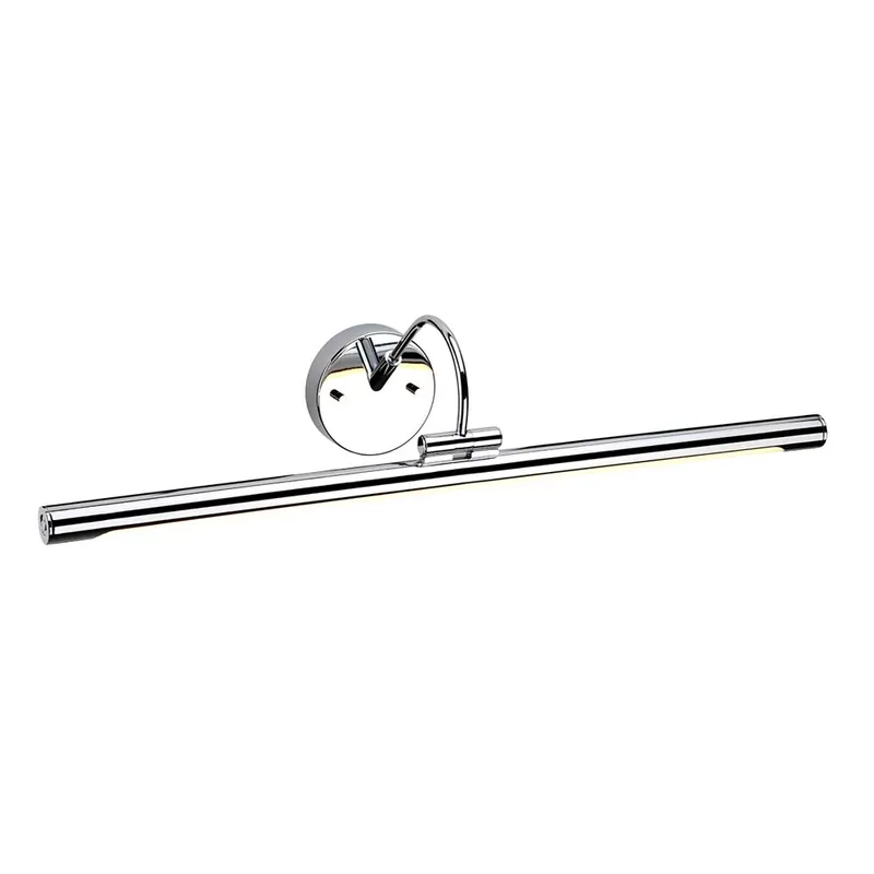 LED-fotolamp, staal, chroom, B 67,4 cm Meest Verkocht