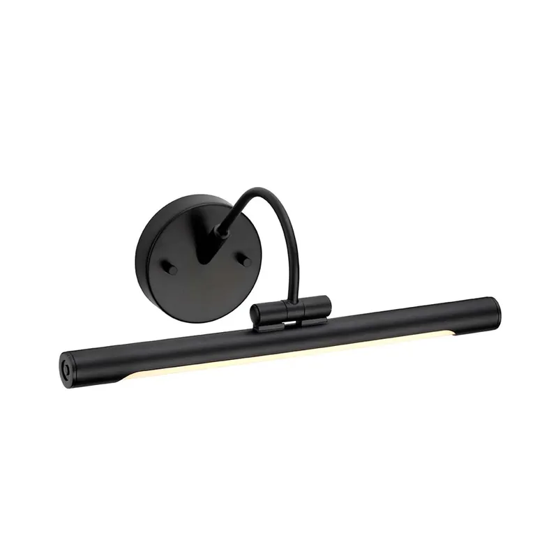 Goedkoop LED-fotolamp, wandlamp, zwart, B 38,8 cm