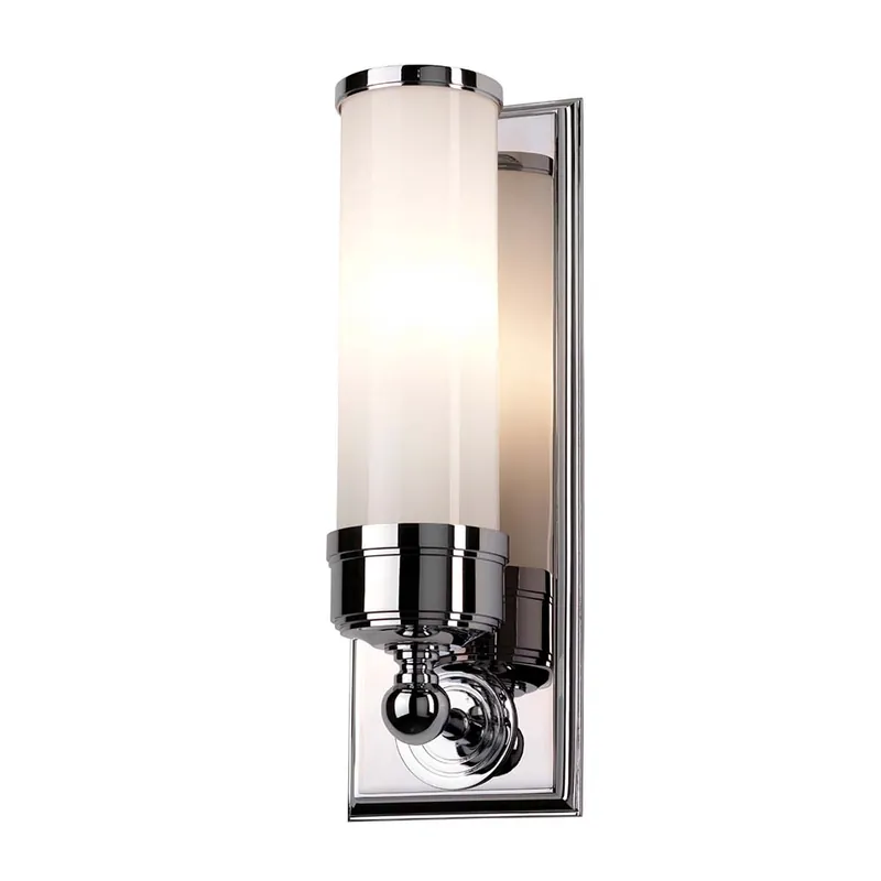 Beperkt Aanbod LED wandlamp, gepolijst chroom, glas H 36 cm
