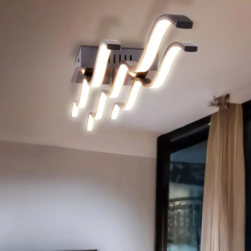 LED 30W plafondlamp in golfdesign voor je vier muren Superprijs