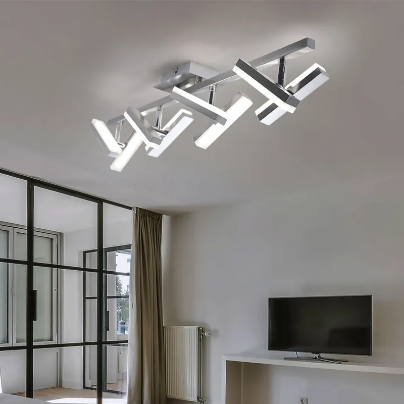 LED plafondlamp voor je vier muren met verstelbare armen Nu Kopen