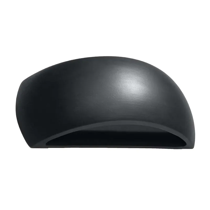 Uitverkoop Wandlamp, zwart, glas, keramiek
