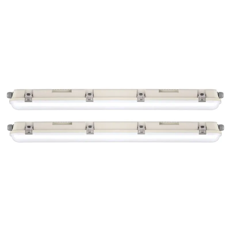 Must-Have Set van 2 LED badlampen, 4320 lm, 4000K neutraal wit, L 120cm