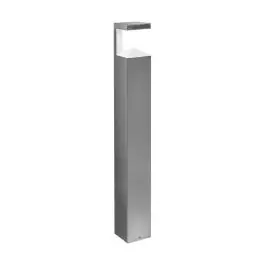 Ledvance LED Sokkel Lamp Endura Stijl Pyramid Roestvrij Staal 9W 600lm - 830 Warm Wit | 80cm Laatste Versie