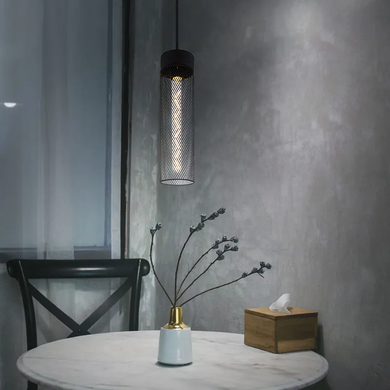 Hanglamp, zwart metaal, H 120 cm Beperkte Voorraad