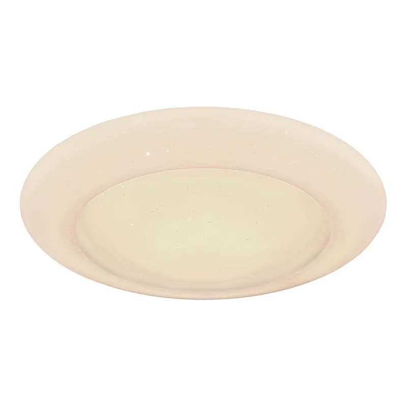 Plafondlamp, dimbaar, afstandsbediening, Sparkle-decor, wit Korting