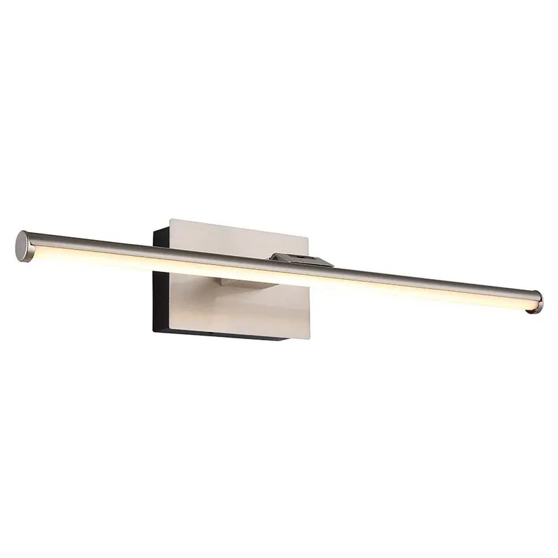 LED-fotolamp, wandlamp, nikkel, verplaatsbaar, oplaadbare batterij, L 40 cm Weekendaanbieding