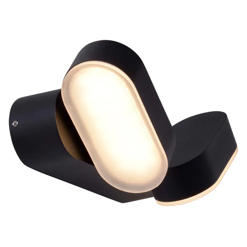 Aanbieding LED wandlamp, buitenverlichting, IP54, zwart