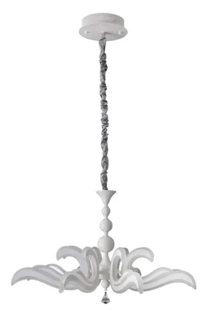 Alleen Vandaag LED kroonluchter, wit, H 120 cm