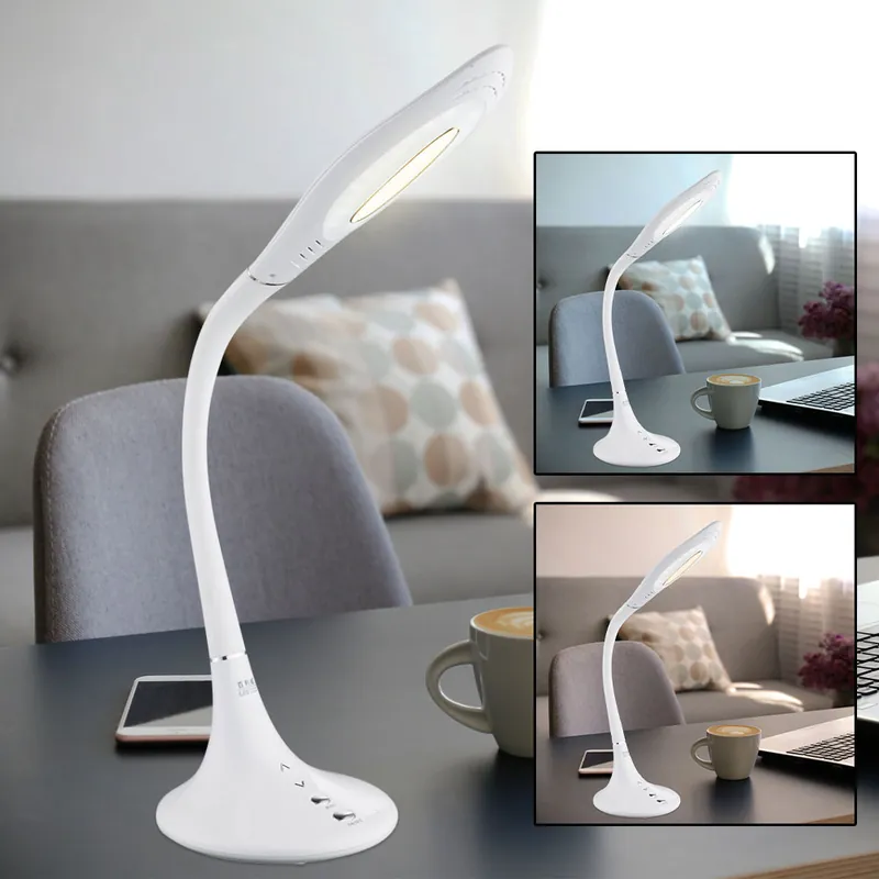 Finale Uitverkoop LED tafellamp, beweegbare spot, touch, dimmer