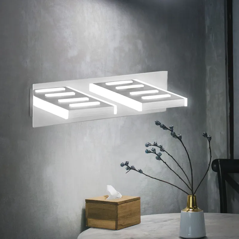 Veilige Betaling LED wandlamp, chroom, 2 vlammen, B 25 cm
