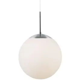 Nordlux Pendelarmatuur Cafe 30 Zilver - Glas | E27 Max 25W Nu Kopen