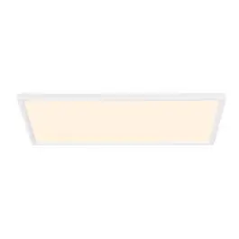 Voordeelprijs Nordlux LED Plafondlamp Oja Harlow Wit 22W 2400lm 120D - 827 Zeer Warm Wit | 60x30cm - 3-staps Dimbaar - IP54