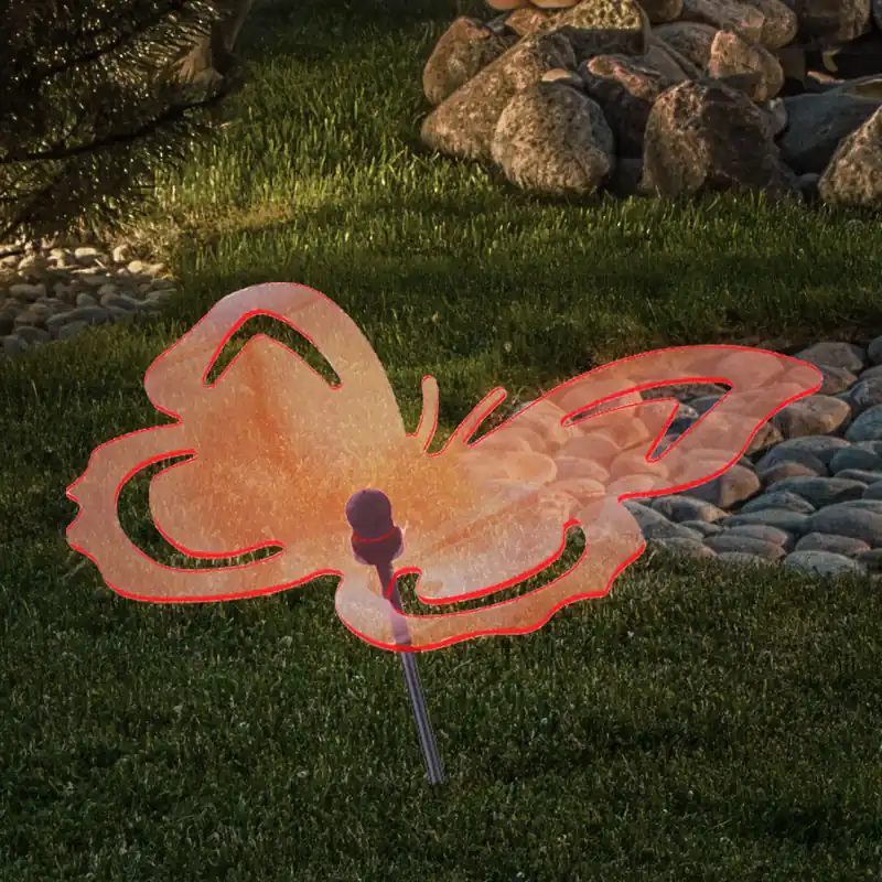 Bestel Nu Decoratieve spies voor buiten in de vorm van een vlinder