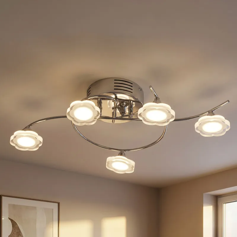 Hoogwaardige LED-plafondlamp met bloemenoptiek Beste Prijs