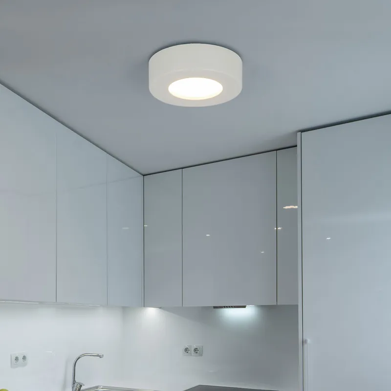 LED-opbouwpaneel, 450 lumen, warm wit, 12,2 cm, PAULA Merkproduct