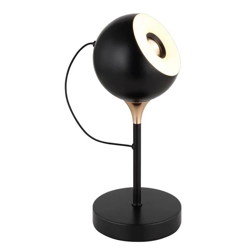 LED-tafellamp, goudkleurig, verstelbaar, hoogte 28,5 cm Fabrieksprijs