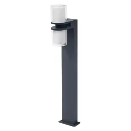 Koop Vandaag Ledvance Smart+ Wi-Fi LED Sokkel Lamp Flare Donker Grijs Buitenverlichting 14W 1000lm - 830 Warm Wit | 80cm - RGBW - Dimbaar