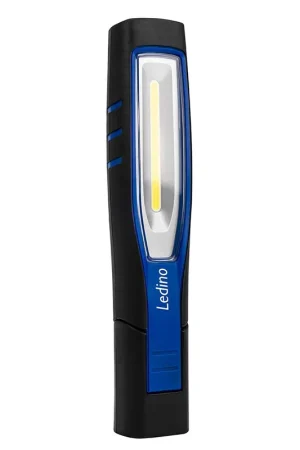 LED handlamp, aluminium, grijs, oplaadbare batterij, IP65, H 23 cm Nu Kopen