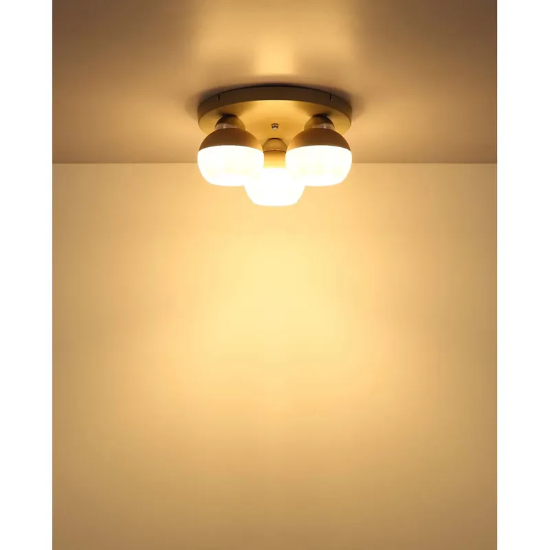 Plafondlamp, wit, glas, zandkleurig mat, D 31,5 cm Uitverkoop