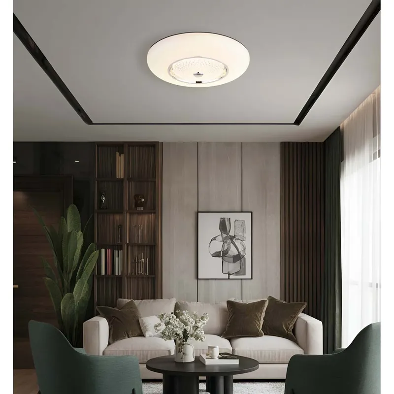 LED-plafondlamp, metaal, CCT, geheugenfunctie, D 59 cm Bestseller