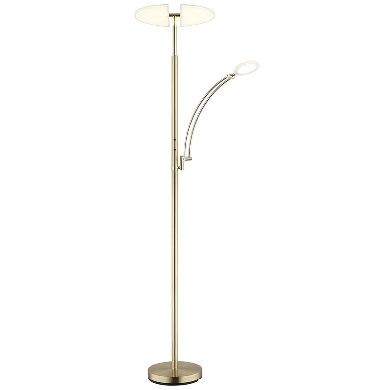 LED vloerlamp, dimbaar, CCT, touch, geheugenfunctie, H183cm Gereduceerde Prijs