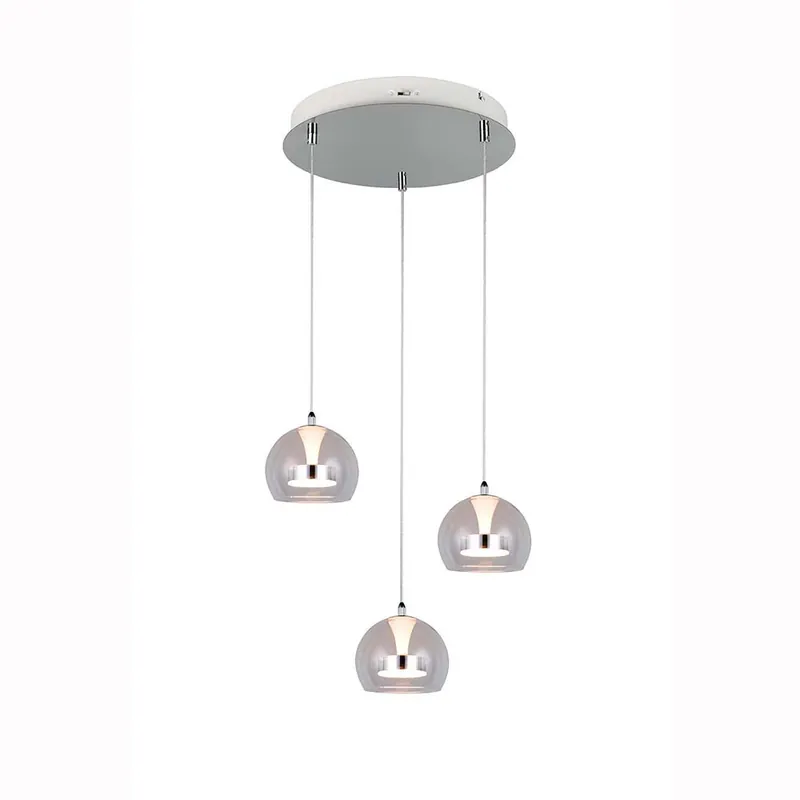 Seizoensaanbieding LED hanglamp, CCT, chroomkleurig, schakeldimmer, D 42 cm