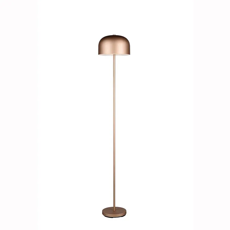 Weekendaanbieding LED vloerlamp, touchdimmer, batterij, USB, koffie, H 147 cm