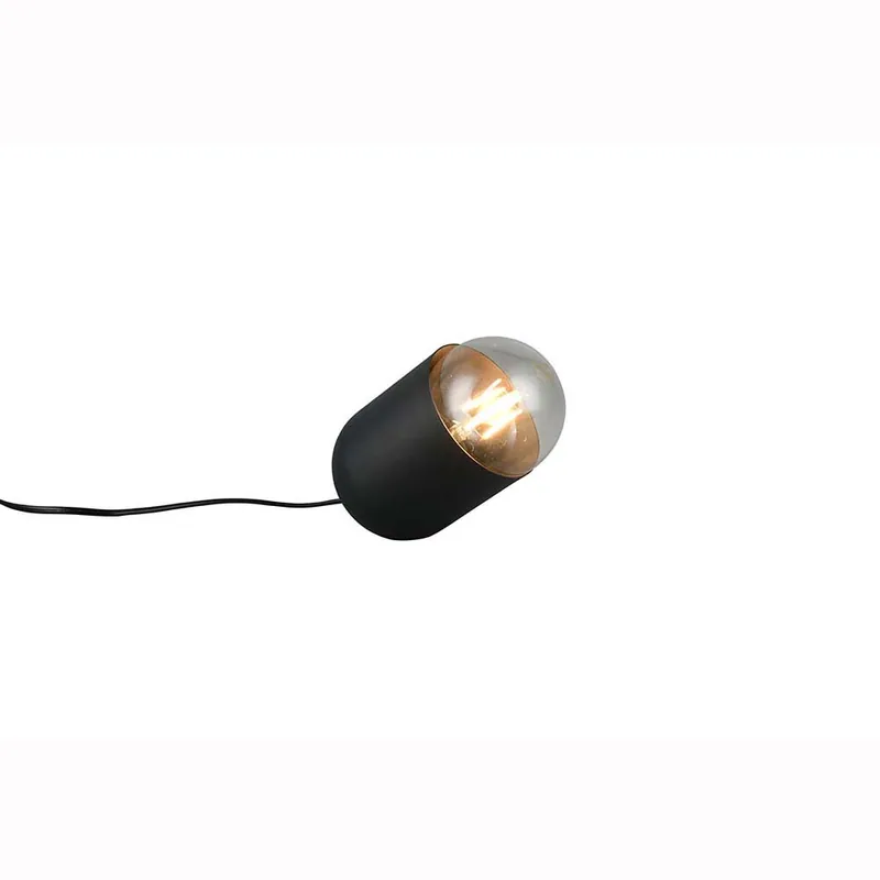 Bestel Nu Tafellamp, zwart, E27, H 14 cm