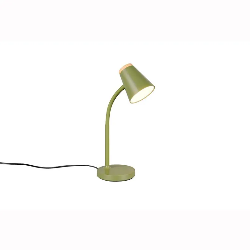 LED-tafellamp, kunststof, groen, flexibel, H 36 cm Rechtstreeks Van De Fabrikant