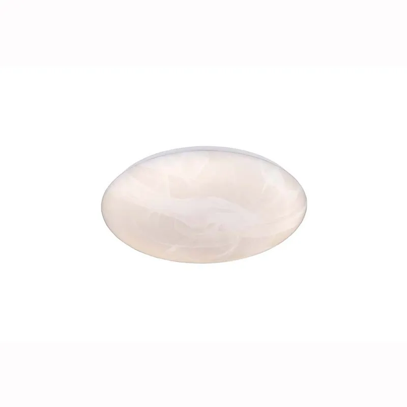 LED plafondlamp, metaal, wit, albastkleurig, D 38 cm Exclusieve Aanbieding