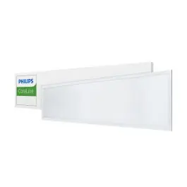 Rechtstreeks Van De Fabrikant Philips LED Paneel RC132V CoreLine G5 Staal Wit 34W 3600lm - 840 Koel Wit | 120x30cm - UGR < 22 - 3 uur Noodverlichting