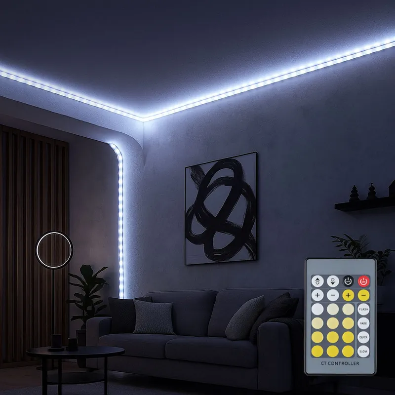 LED-strip, afstandsbediening, dimbaar, instelbare lichtkleur, L 300 cm Shop Nu