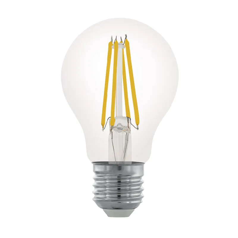 Koopje LED 6W, gloeilamp, 806Lm, dimbaar, warm wit, DxH 6x10 cm