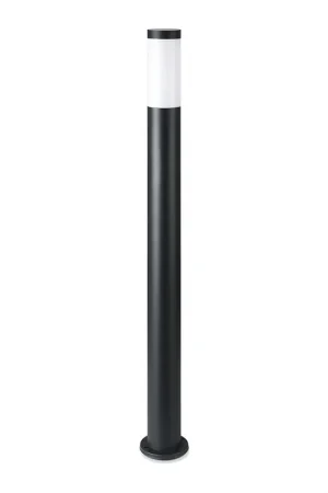 Alleen Vandaag Staande lamp, buiten, roestvrij staal, zwart, IP44, H110cm