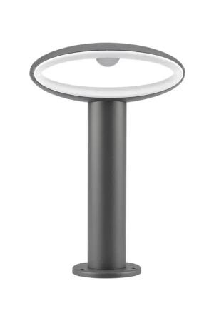 Beperkte Voorraad LED vloerlamp, spuitgietaluminium, donkergrijs, IP54, H30cm