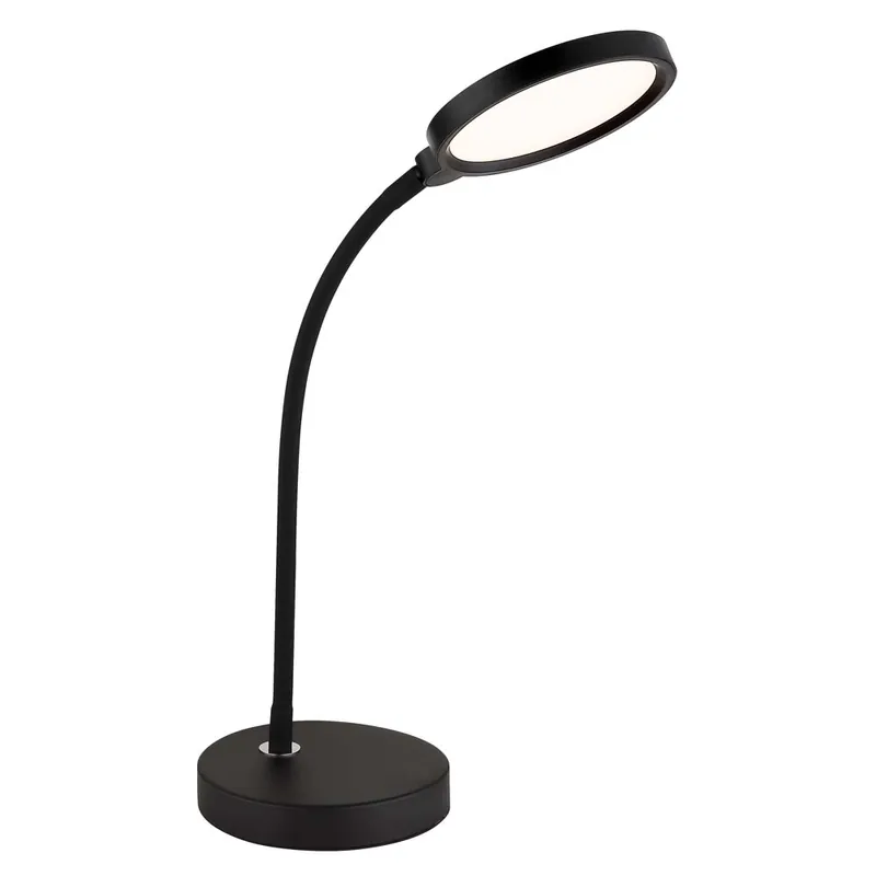 Speciale Aanbieding LED-tafellamp, matzwart, acryl, touchdimmer, hoogte 56 cm