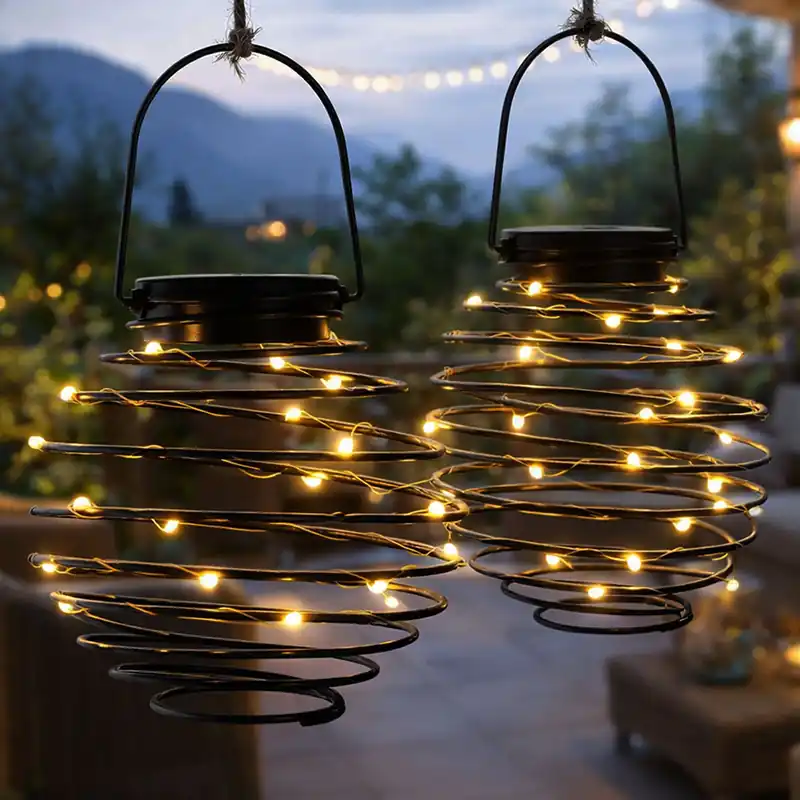 Flitsaanbieding Set van 2 LED solarlampen, bijennest, antraciet, D 15 cm