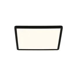 Nordlux LED Plafondlamp Oja 29 Vierkant Zwart 14.5W 1600lm - 830-840 CCT | 3-Staps Dimbaar Goedkoop