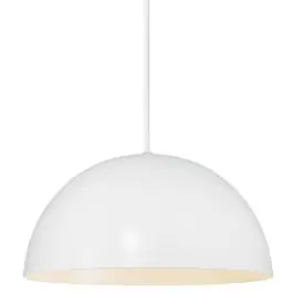 Fabrieksprijs Nordlux Ellen 30 Pendelarmatuur Metaal Wit | Geschikt voor 1x E27