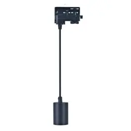Noxion Railspot Hanglamp 3-Fase Aluminium Zwart | Geschikt voor 1x GU10 Seizoensaanbieding