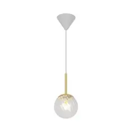 Nordlux Chisell 15 Pendelarmatuur Metaal en Glas Messing | Geschikt voor E14 Alleen Vandaag