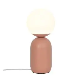 Flitsaanbieding Nordlux Tafellamp Notti Metaal en Glas Bruin | Geschikt voor 1x E14