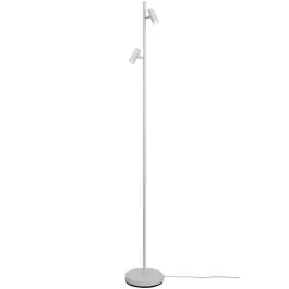 Beperkte Voorraad Nordlux Omari Vloerlamp Metaal Wit 6.4W 320lm - 827 Zeer Warm Wit | Touch Dimbaar