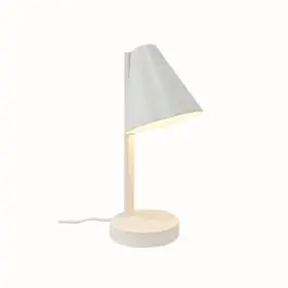 Betrouwbaar Nordlux Tafellamp Wilmer Metaal Wit | Geschikt voor 1x E14